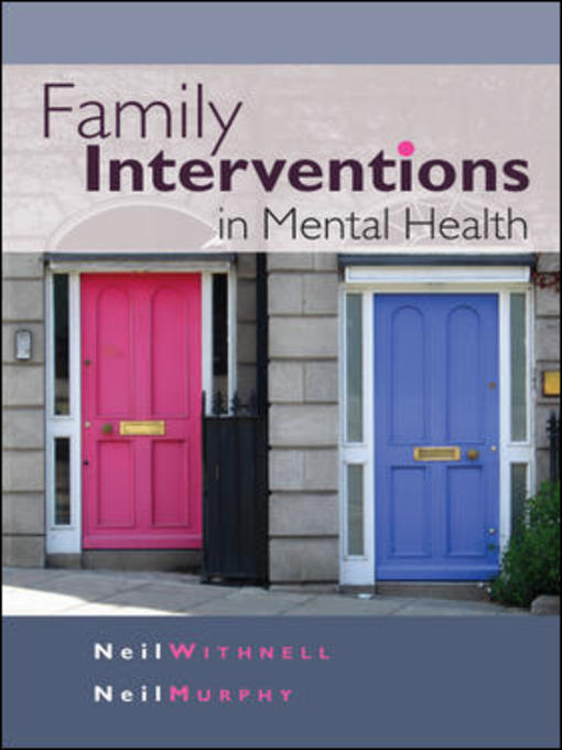 Title details for Family Interventions in Mental Health by Neil Withnell - Available